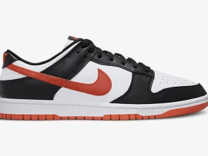 Nike Dunk Low Red Swoosh Panda