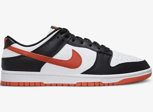 Nike Dunk Low Red Swoosh Panda