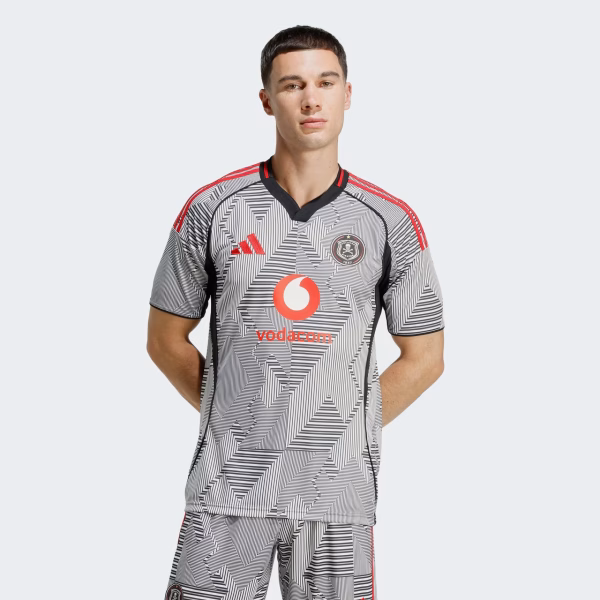 Orlando Pirates Off-White Zig-Zag Away Jersey