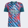 KC0011_01_laydown Arsenal FC Red & Blue Graphic Pre-Match Jersey