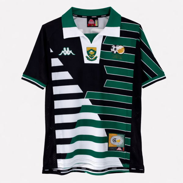 Bafana Bafana 1998 Historic Green Retro Kit